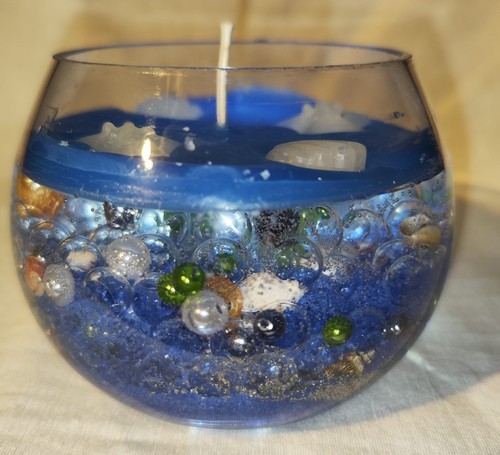 Duftkerze glas maritim - glas,