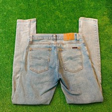 Nudie jeans damen 28x30 blau - nudie,
