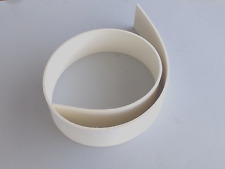 Hochwertiger Wollfilz  Weiß /Beige  1000 x 60 x 3,6 mm Stärke Filzplatte Filz