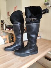 Overkneestiefel Gefüttert..