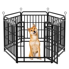 6-teilig Welpenauslauf 80cm