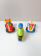 Playmobil® 1.2.3 Rennfahrer Figuren Team Rennautos & Motorrad nerdycustom MOC