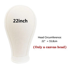 Leinwand Perückenkopf