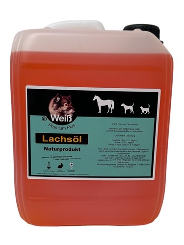 Weiß premium lachsöl 5l - lachsöl, 2,5l