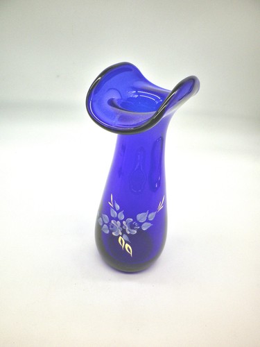 Vase blumenvase glas blau mit - blumenvase,