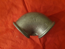 Fitting Winkel 90° Temperguss verzinkt 1 1/2 " IG IG