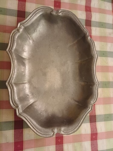 Barocke randschale zinn - randschale, schale