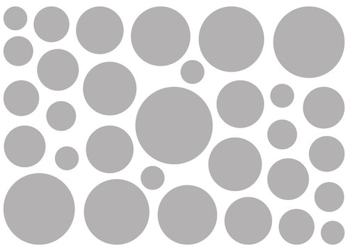 Kreise aufkleber deko sticker - kreise,