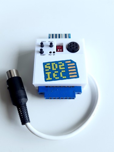 Emulator floppy card sd2iec - emulator, sd
