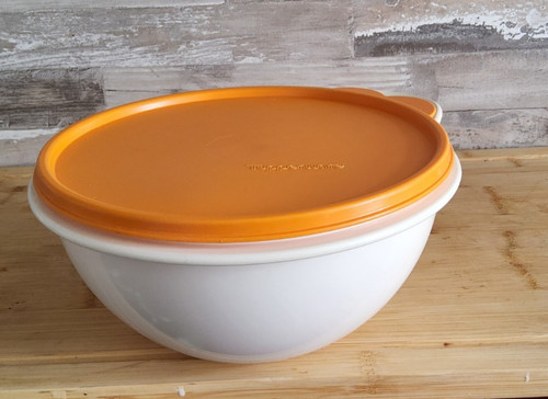 Tupperware schüssel gelb - tupperware,