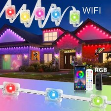 Smart RGB Trauflichter  App Fernbedienung IP67 Permanent LED Lichterkette