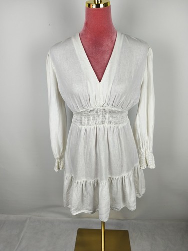 Kleid zara 36 offwhite - gr., s