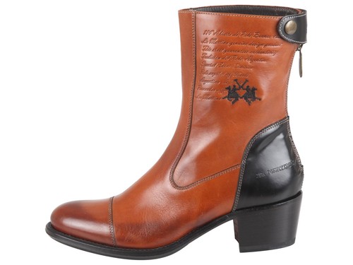 Martina polo damen - martina, leder
