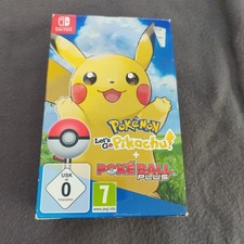 Pokémon Let's Go, Pikachu! + Poke Ball Plus Pack (Nintendo Switch, 2018) - Spiel