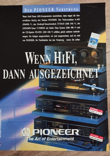 Orig reklame werbung 1992 - reklame,