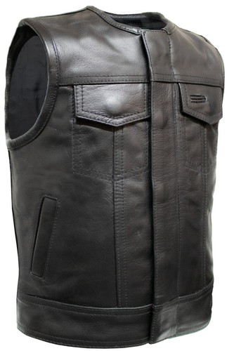 Kinder lederweste biker - kinder, soa
