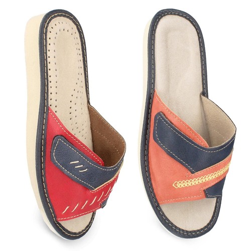 Hausschuhe damen leder offen - damen,