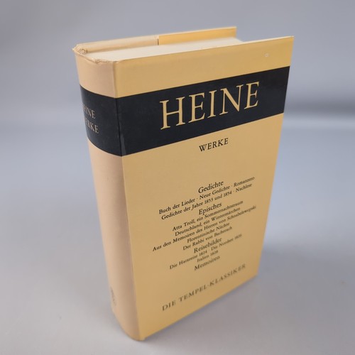 Heinrich heine werke gedichte - werke,
