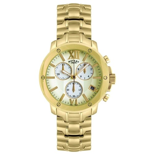 Rotary herrenuhr gold quarz - rotary,