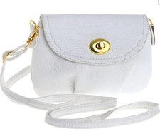 elegante handliche weiße