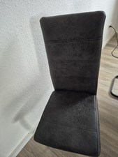 Tisch mit stühlen anthrazit - tisch,