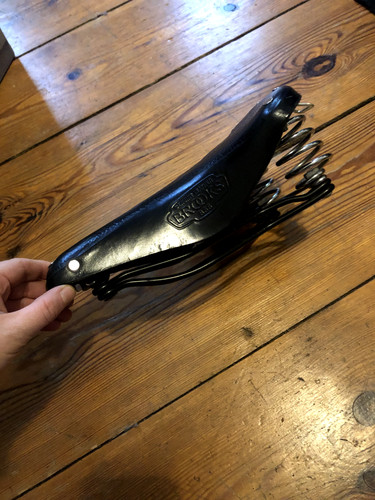 Brooks b66 schwarz kern - schwarz, leder