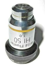 Fluotar HI 50/ 1,0   RMS, Wild Heerbrugg, Mikroskop Objektiv 