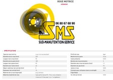 Rollenmotor Vulkollan Gabelstapler L14 Linde Fenwick 230 90 Mm Teile