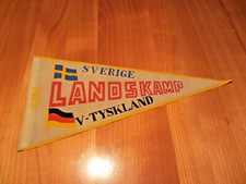 Deutschland - Schweden   Spiel  26.09.1965  Original - Wimpel