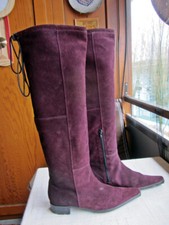 DICK BOONS NP 179€ Damenschuhe ECHTLEDER Overknee Stiefel Gr38 STIEFELETTEN Bots