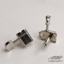 6 Vintage Kluson LH Linkshändige Mechaniken 1:15 Nickel