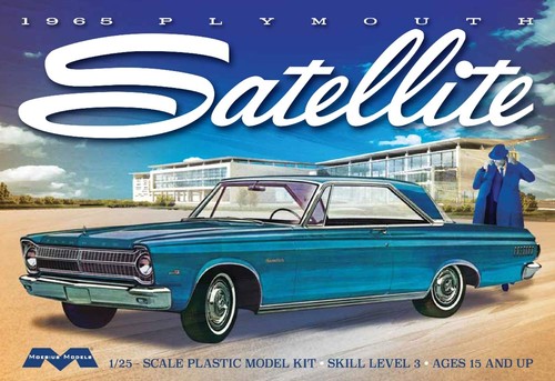 Moebius 1215 1965 plymouth - moebius,