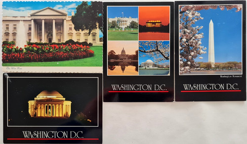 Postkarten lot washington - postkarten,