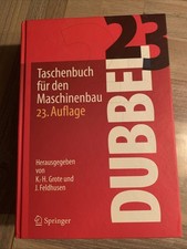 Dubbel - Taschenbuch für den Maschinenbau 23. Auflage