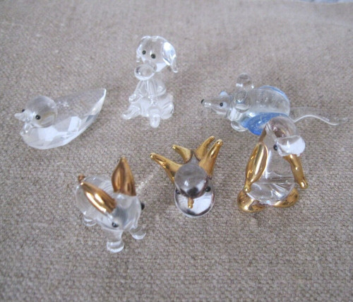 Glas miniaturen 3x - 6,