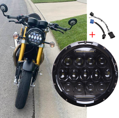 Zoll motorrad scheinwerfer - motorrad,