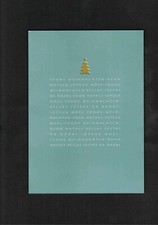 Schweiz - PTT - Weihnachtsgrüße 2009,  TOP Zustand  !!!