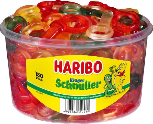 Haribo kinder schnuller kg - 1,2,