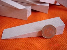 48 Holzkeile 100x24x20 mm Möbelkeile Montagekeile Hartholzkeile Keile Baukeile !