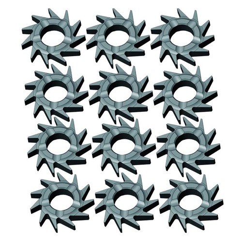 Flex 12x fräsräder set - hm,