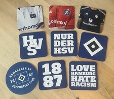 9 HSV Bierdeckel Sammeln