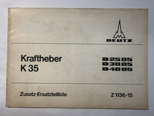 Original Deutz Kraftheber K35