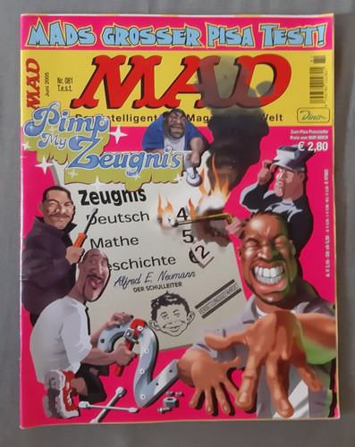 Mad satire magazin - mad,