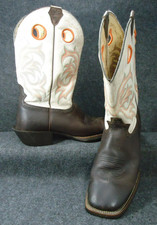 Justin Boots Men 11D Brown