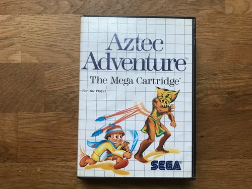 Aztec adventure cib ovp sega - adventure,