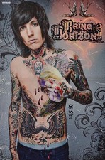OLI SYKES - A3 Poster (ca. 42 x 28 cm) - Bring me the Horizon Clippings Sammlung
