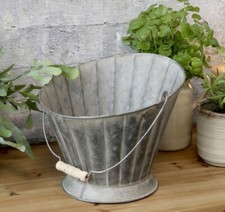 Eimer Henkel Zink Topf