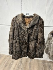 Pelzmantel Echt Damen Jacke Gr 46 Original