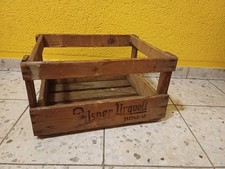 alte Bierkiste Holz Pilsener Urquell