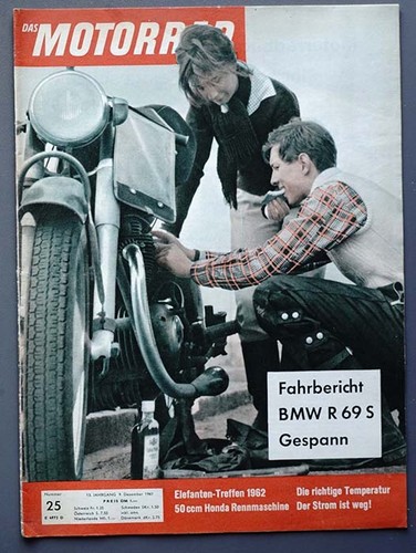 Das motorrad 1961 bmw 69 - 1961/25,